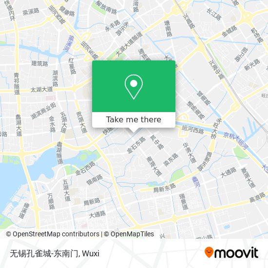 无锡孔雀城-东南门 map
