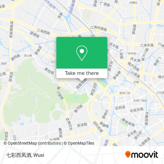 七彩西凤酒 map