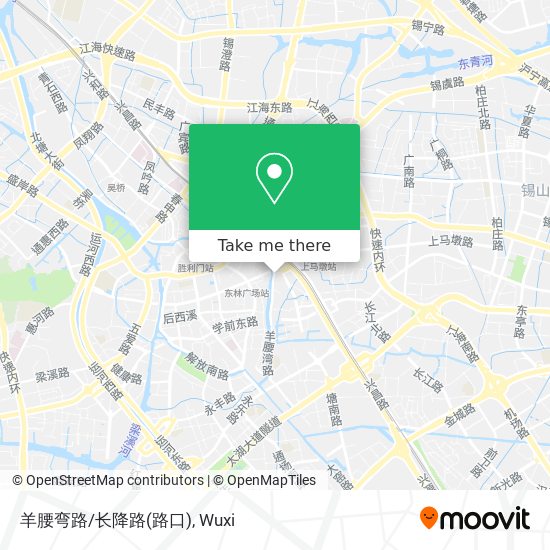 羊腰弯路/长降路(路口) map