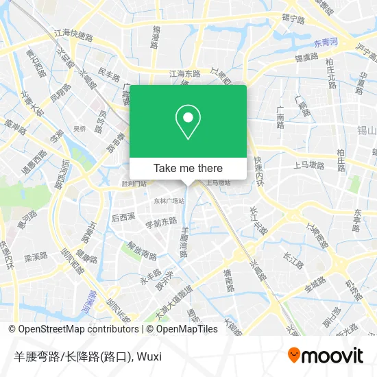 羊腰弯路/长降路(路口) map