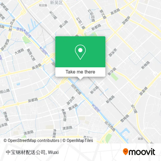 中宝钢材配送公司 map