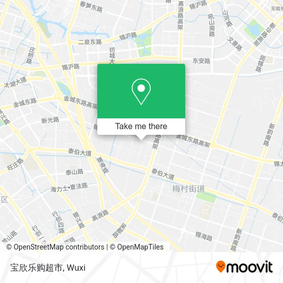 宝欣乐购超市 map