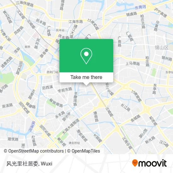 风光里社居委 map