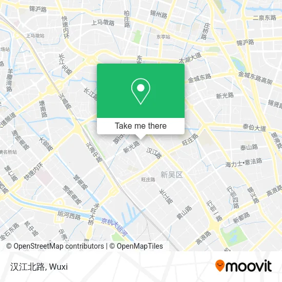 汉江北路 map