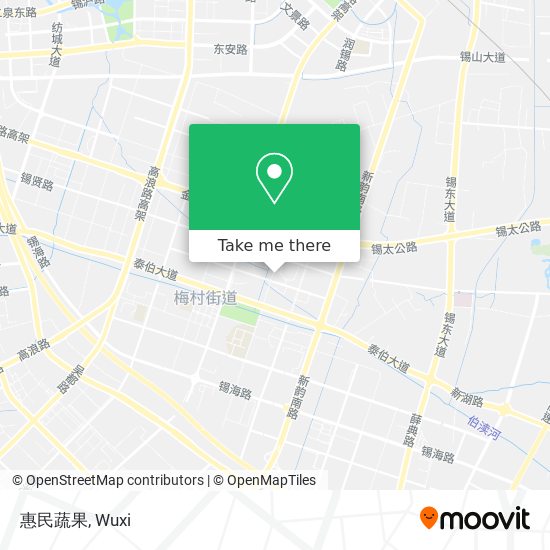 惠民蔬果 map