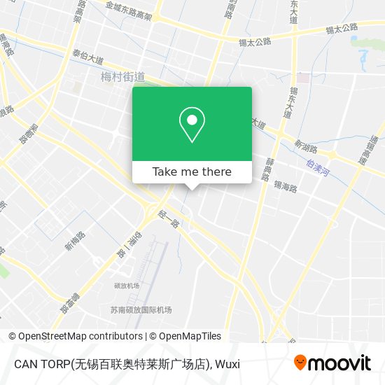 CAN TORP(无锡百联奥特莱斯广场店) map