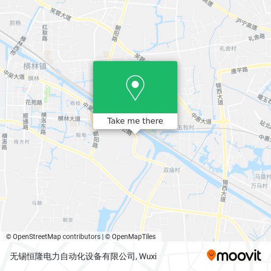 无锡恒隆电力自动化设备有限公司 map
