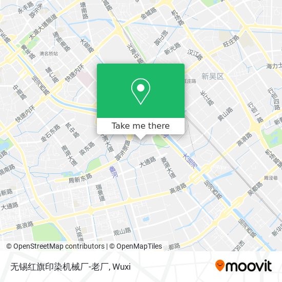 无锡红旗印染机械厂-老厂 map