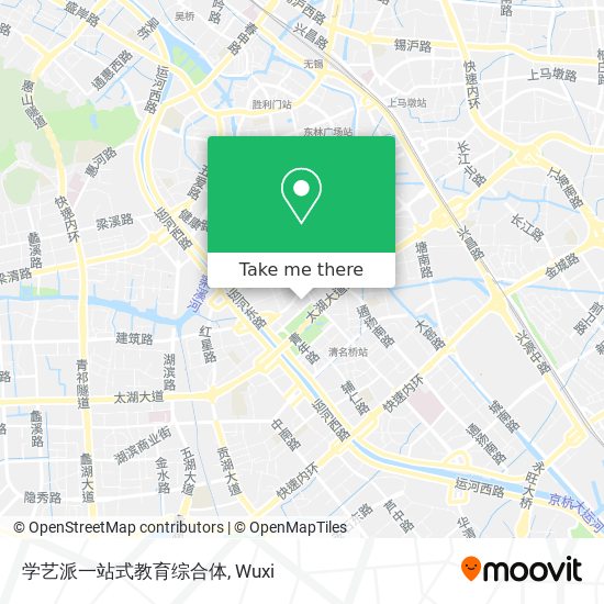 学艺派一站式教育综合体 map