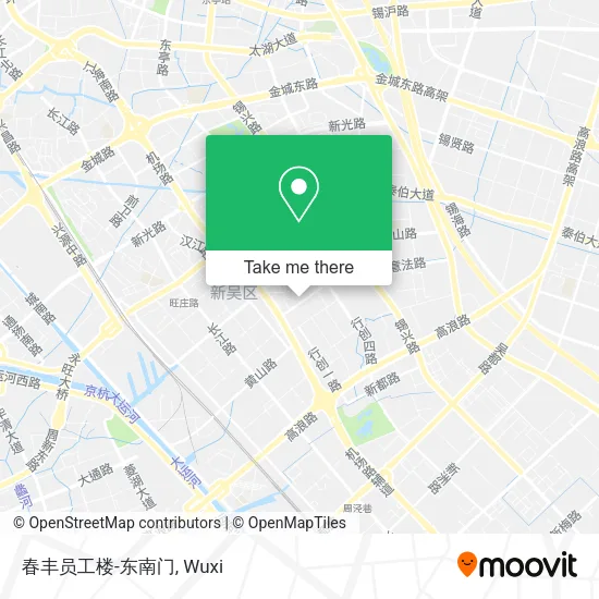 春丰员工楼-东南门 map