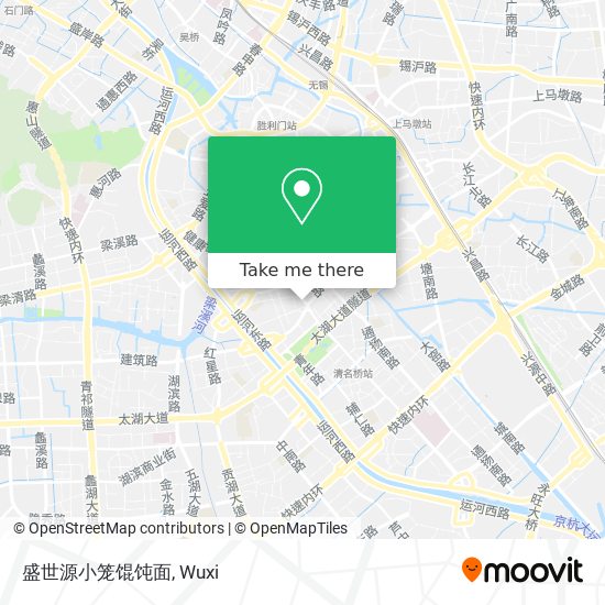 盛世源小笼馄饨面 map