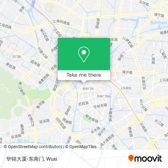 华锦大厦-东南门 map