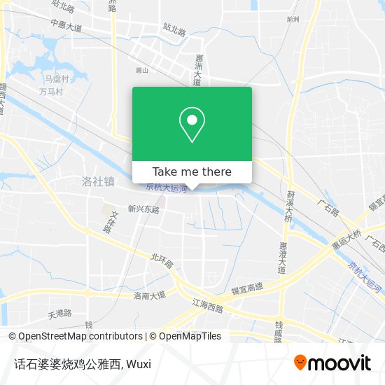 话石婆婆烧鸡公雅西 map