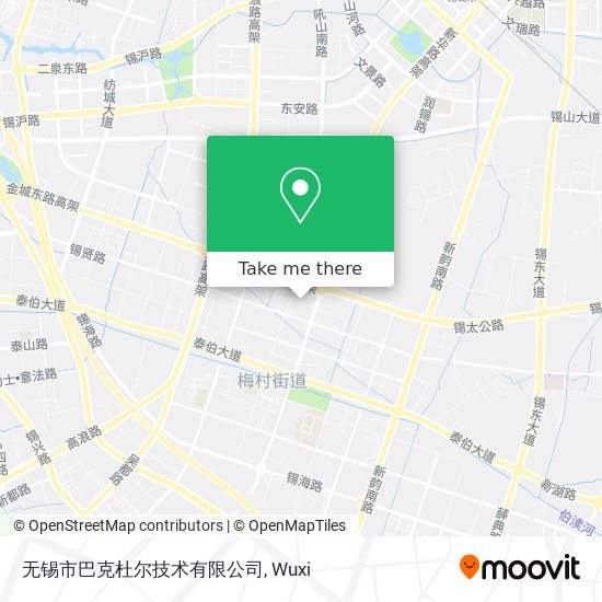 无锡市巴克杜尔技术有限公司 map