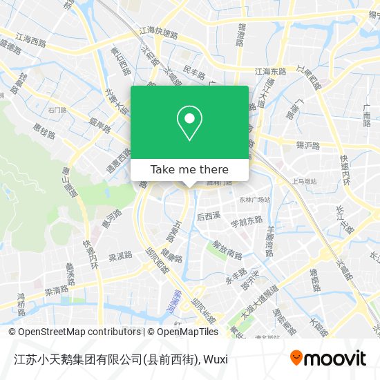 江苏小天鹅集团有限公司(县前西街) map