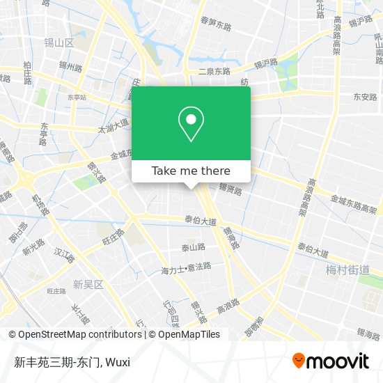 新丰苑三期-东门 map