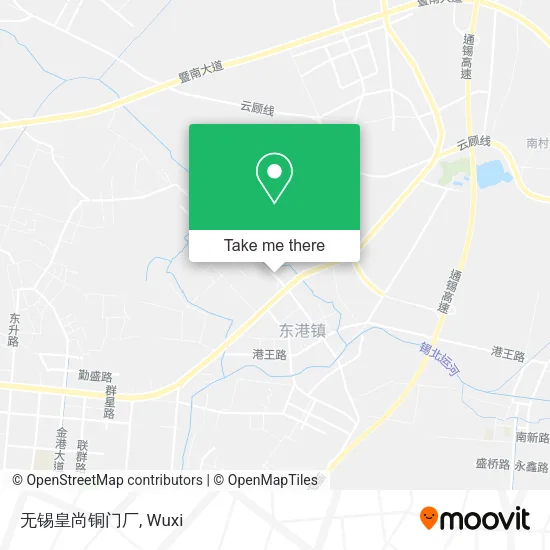 无锡皇尚铜门厂 map