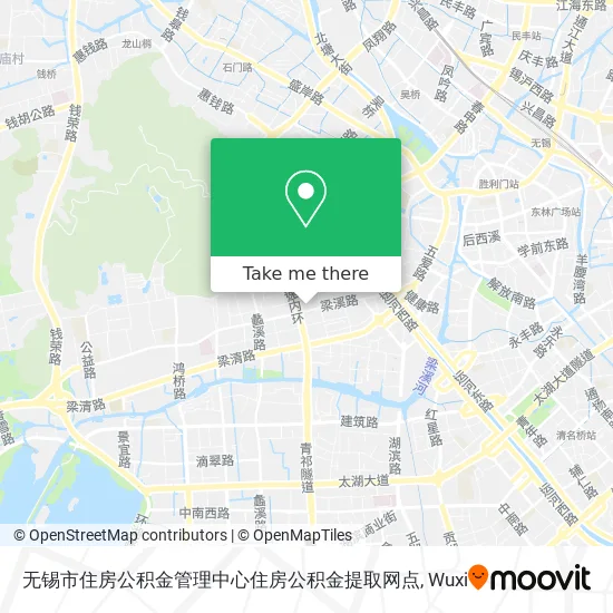 无锡市住房公积金管理中心住房公积金提取网点 map
