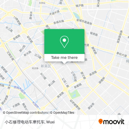 小石修理电动车摩托车 map