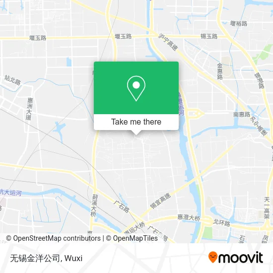 无锡金洋公司 map