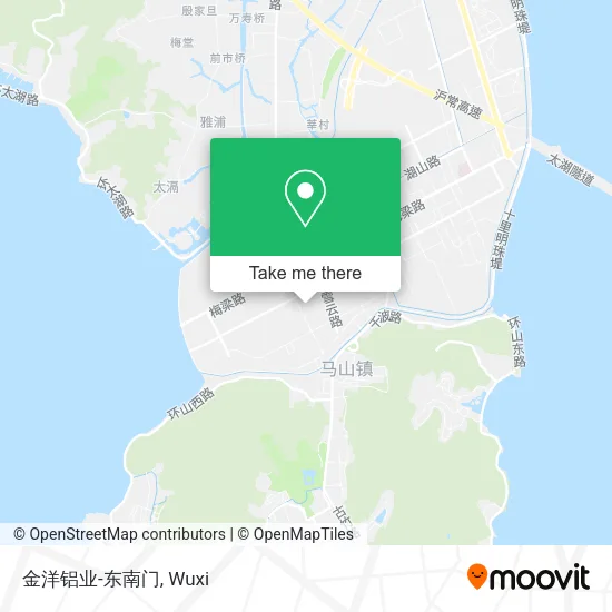 金洋铝业-东南门 map