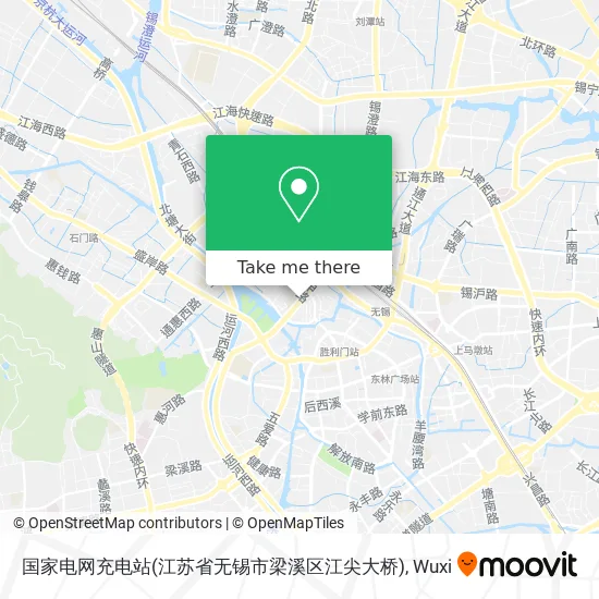 国家电网充电站(江苏省无锡市梁溪区江尖大桥) map