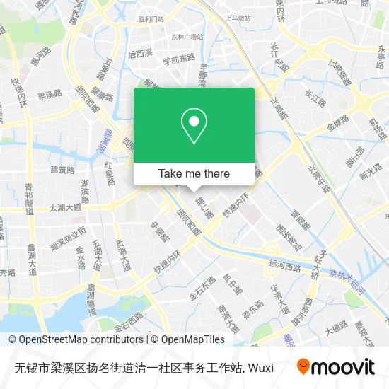 无锡市梁溪区扬名街道清一社区事务工作站 map