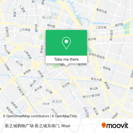 新之城购物广场-新之城东南门 map