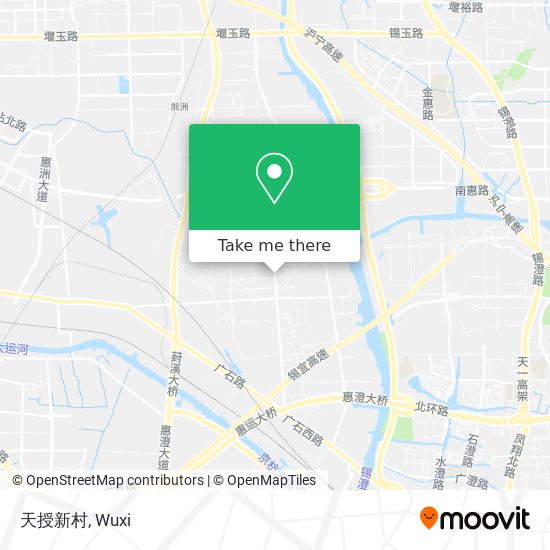 天授新村 map