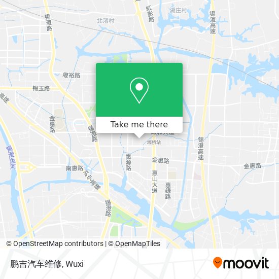 鹏吉汽车维修 map