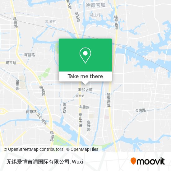 无锡爱博吉润国际有限公司 map