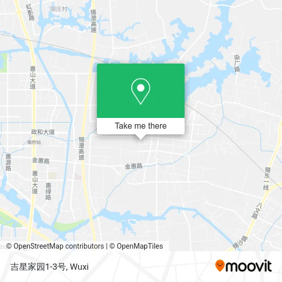 吉星家园1-3号 map