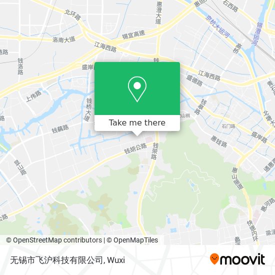 无锡市飞沪科技有限公司 map