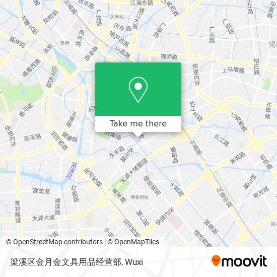 梁溪区金月金文具用品经营部 map