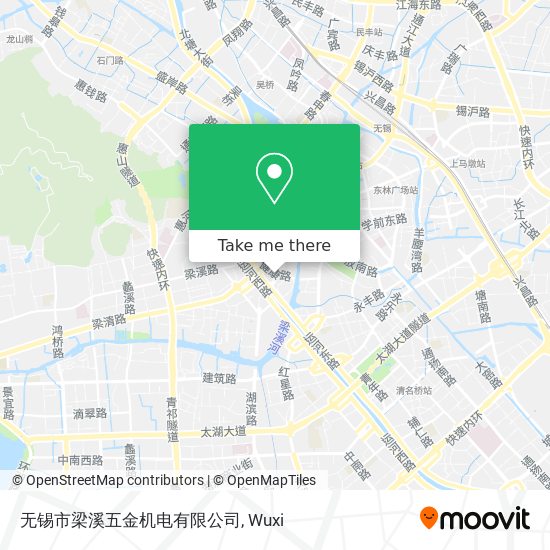 无锡市梁溪五金机电有限公司 map