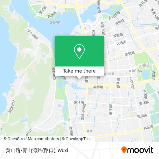 黄山路/青山湾路(路口) map