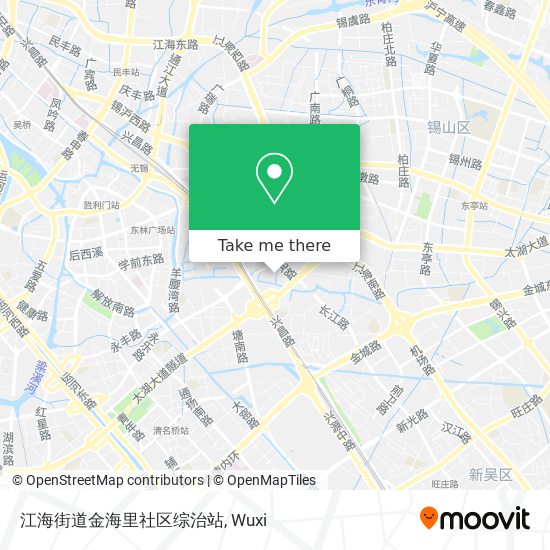 江海街道金海里社区综治站 map