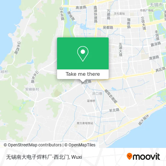 无锡南大电子焊料厂-西北门 map