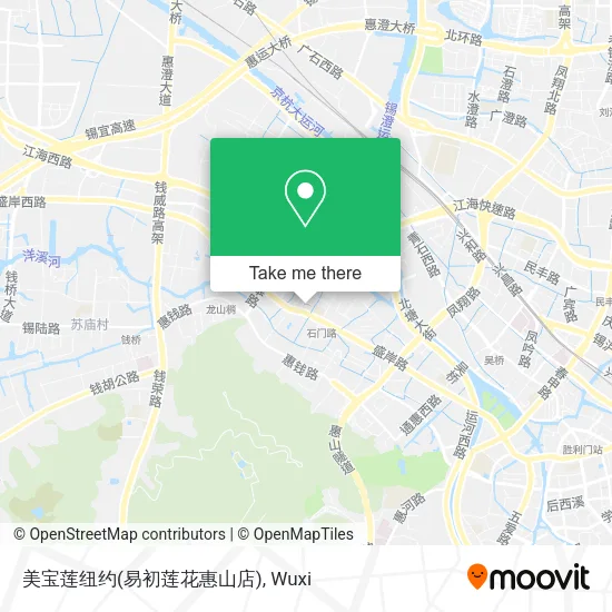 美宝莲纽约(易初莲花惠山店) map