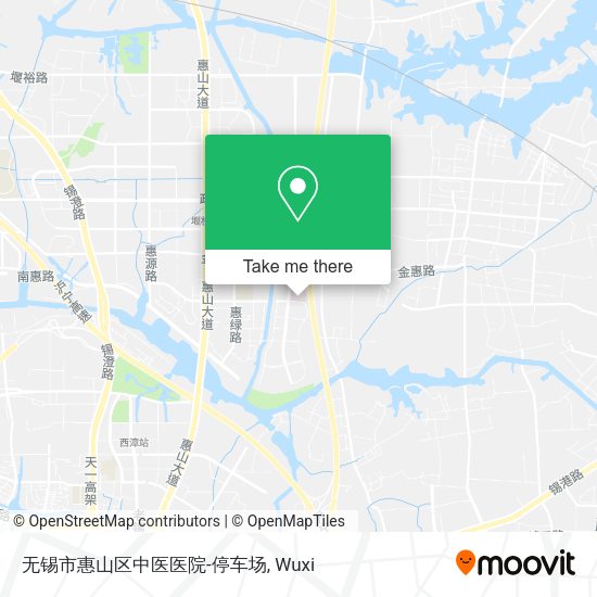 无锡市惠山区中医医院-停车场 map
