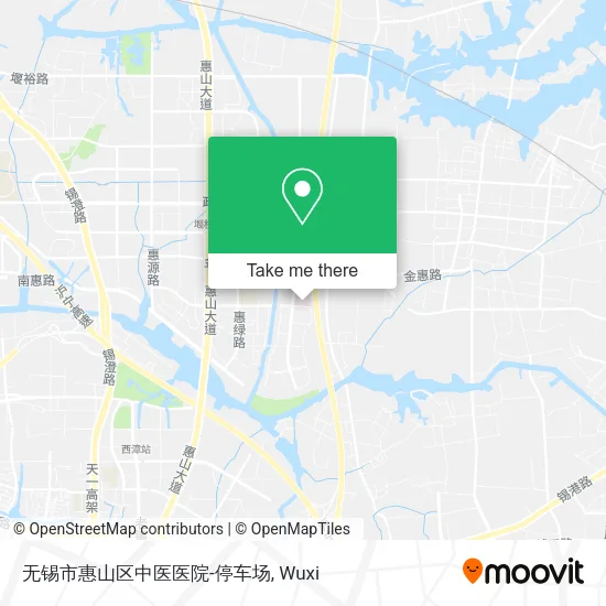 无锡市惠山区中医医院-停车场 map