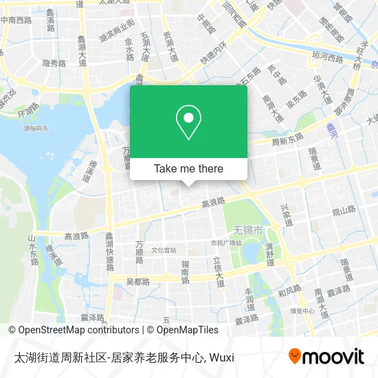 太湖街道周新社区-居家养老服务中心 map