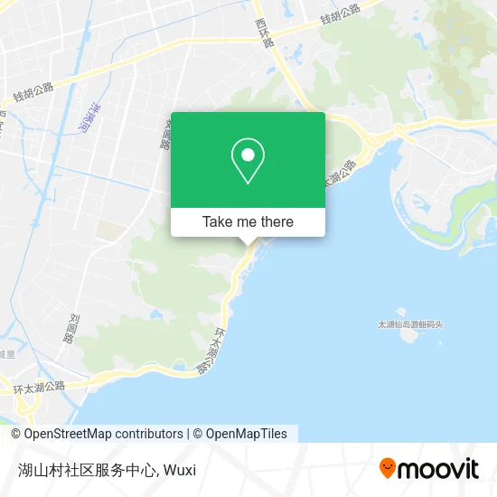 湖山村社区服务中心 map