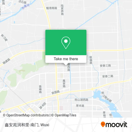 鑫安苑润和里-南门 map