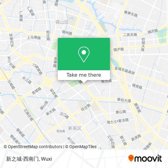 新之城-西南门 map