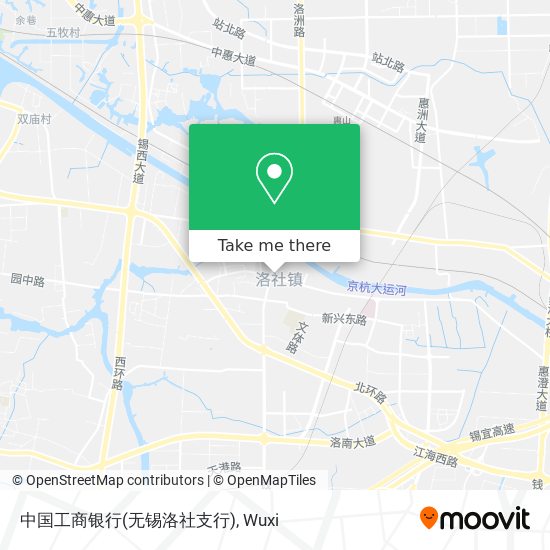 中国工商银行(无锡洛社支行) map
