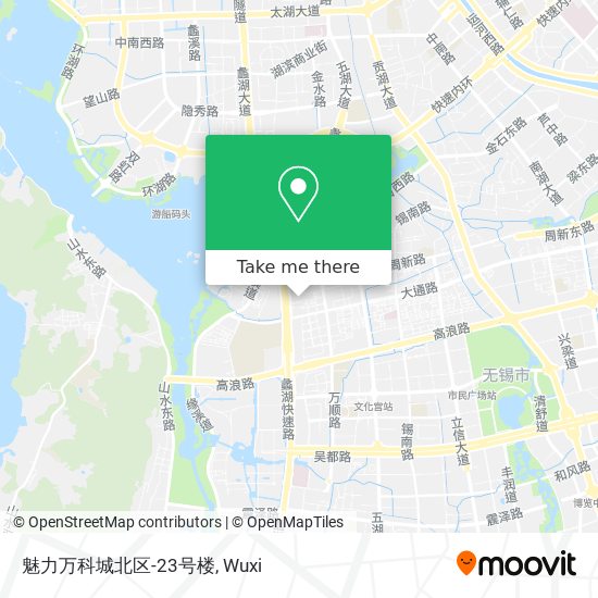 魅力万科城北区-23号楼 map