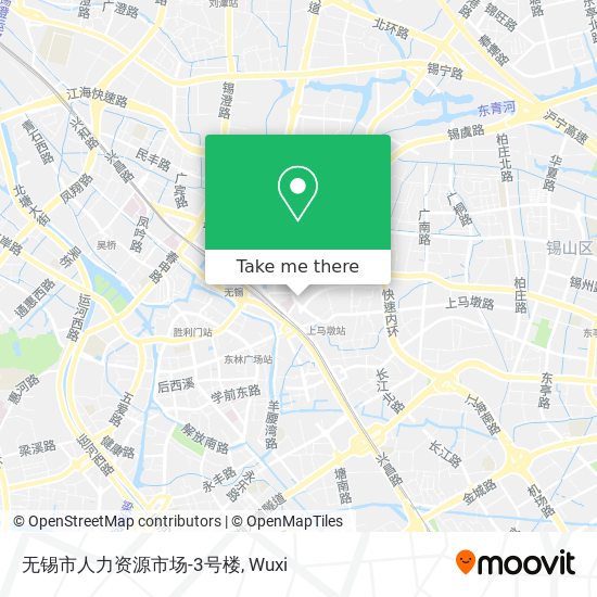 无锡市人力资源市场-3号楼 map