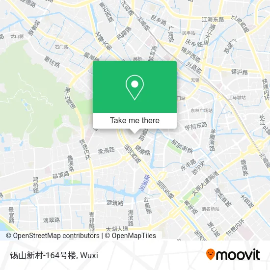 锡山新村-164号楼 map