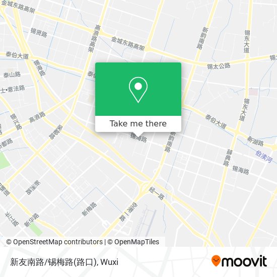 新友南路/锡梅路(路口) map